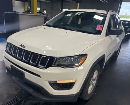 White 2021 Jeep Compass Sport for sale in Columbus, OH