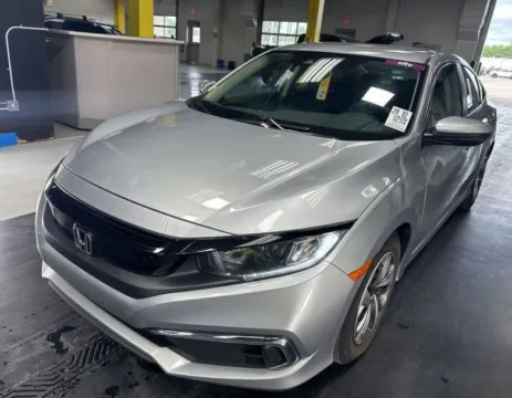 Silver 2020 Honda Civic LX for sale in Columbus, OH