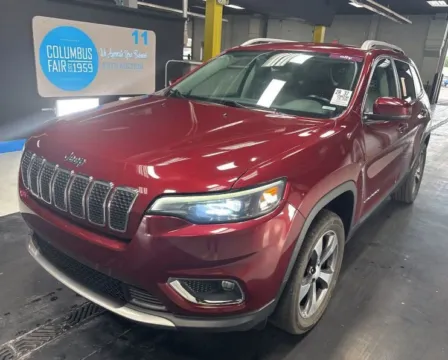 Red 2020 Jeep Cherokee Limited for sale in Columbus, OH