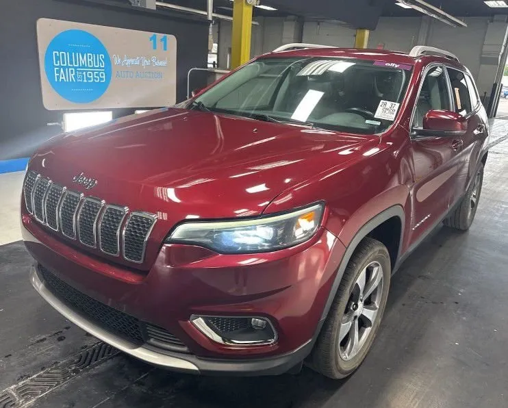 Red 2020 Jeep Cherokee Limited for sale in Columbus, OH