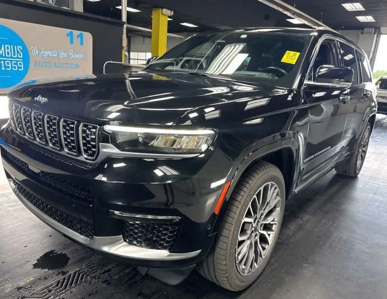 Black 2021 Jeep Grand Cherokee L Summit for sale in Columbus, OH