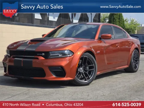 Orange 2021 Dodge Charger R/T Scat Pack Widebody for sale in Columbus, OH