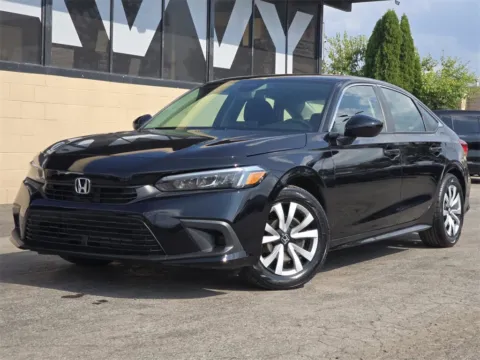 Black 2022 Honda Civic LX for sale in Columbus, OH