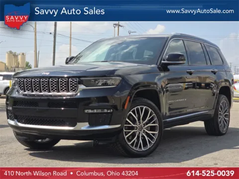Black 2021 Jeep Grand Cherokee L Summit for sale in Columbus, OH
