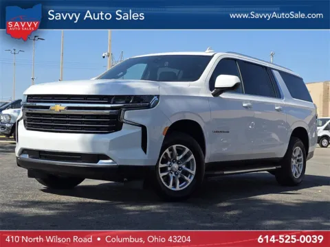 White 2021 Chevrolet Suburban LT for sale in Columbus, OH
