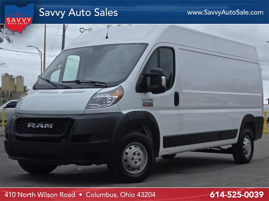White 2021 Ram ProMaster 2500 High Roof for sale in Columbus, OH