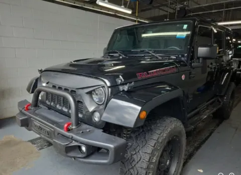 Black 2016 Jeep Wrangler Unlimited Rubicon for sale in Columbus, OH