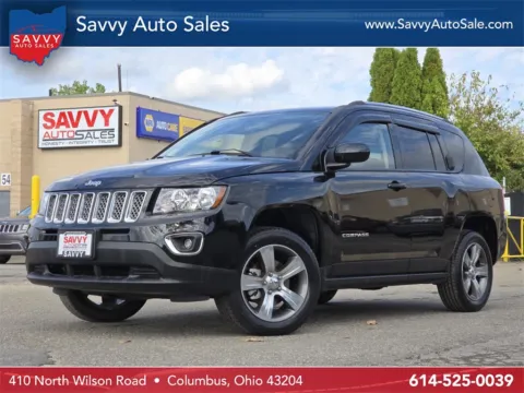 Black 2017 Jeep Compass Latitude for sale in Columbus, OH