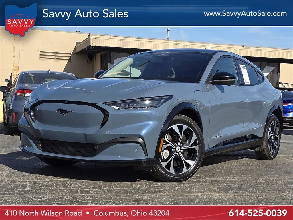 Blue 2023 Ford Mustang Mach-E Premium for sale in Columbus, OH