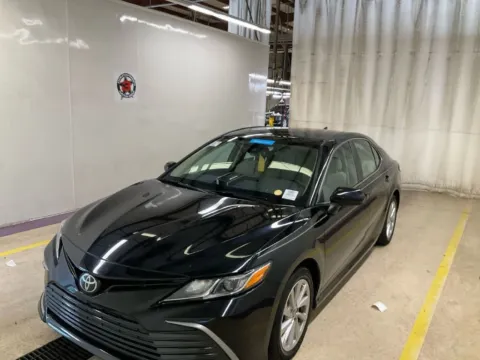 Black 2021 Toyota Camry LE for sale in Columbus, OH