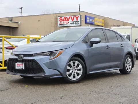 Blue 2020 Toyota Corolla LE for sale in Columbus, OH