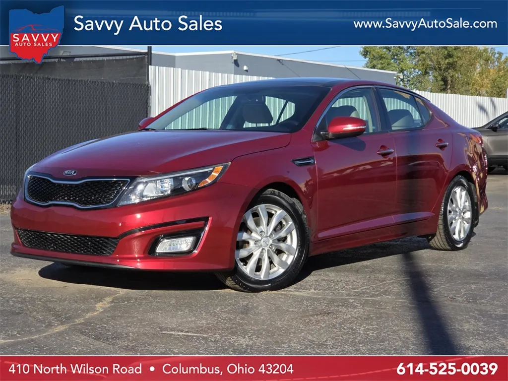 Red 2014 Kia Optima EX for sale in Columbus, OH