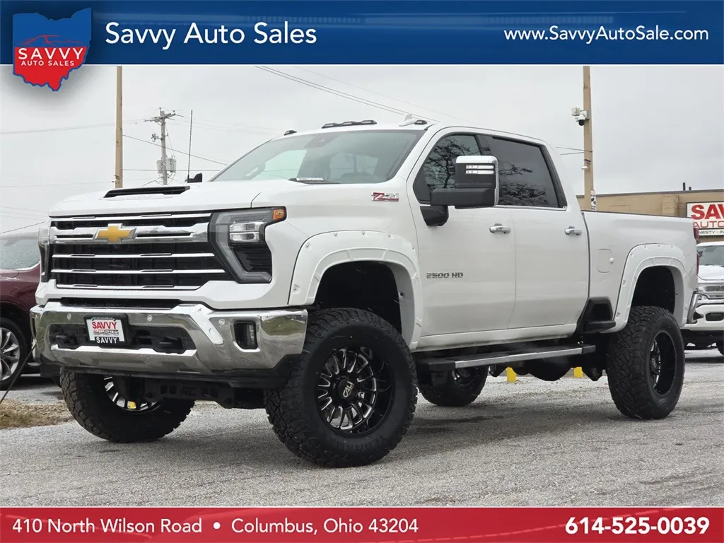 White 2024 Chevrolet Silverado 2500HD LTZ for sale in Columbus, OH