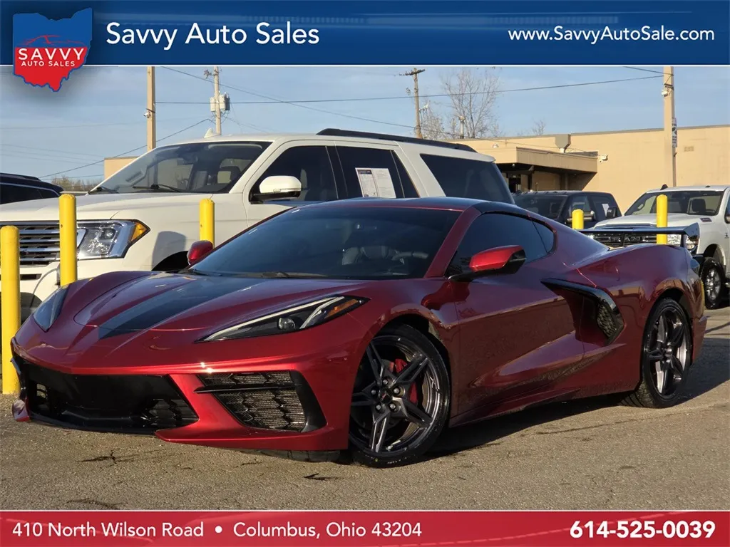 Red 2021 Chevrolet Corvette Stingray for sale in Columbus, OH