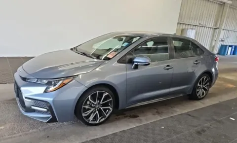 Blue 2021 Toyota Corolla for sale in Columbus, OH