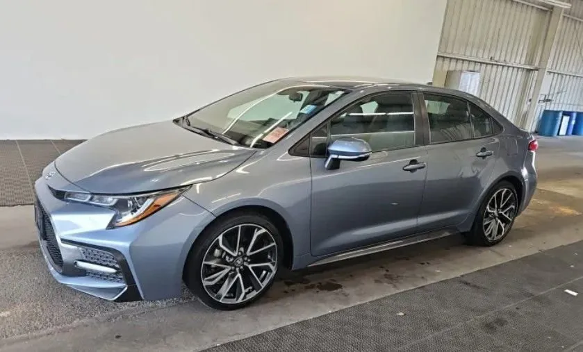 Blue 2021 Toyota Corolla for sale in Columbus, OH