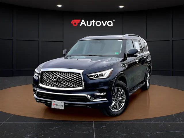 Blue 2024 INFINITI QX80 LUXE for sale in Madison Heights, VA
