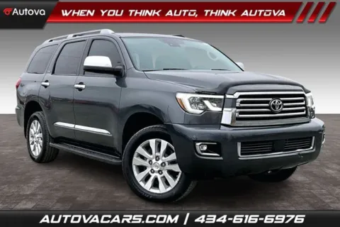 Gray 2019 Toyota Sequoia Platinum for sale in Madison Heights, VA
