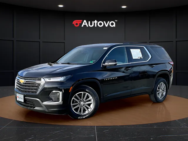 Black 2023 Chevrolet Traverse LT for sale in Madison Heights, VA