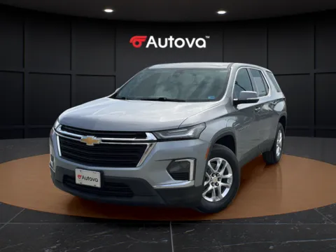 Gray 2023 Chevrolet Traverse LS for sale in Madison Heights, VA