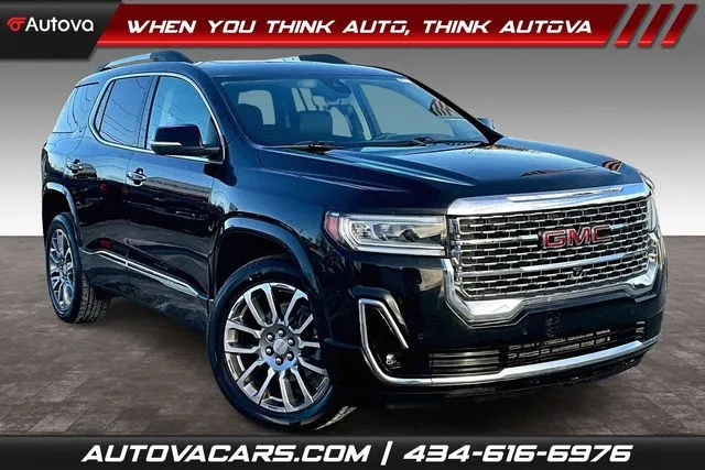 Black 2023 GMC Acadia Denali for sale in Madison Heights, VA