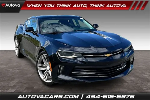 Black 2018 Chevrolet Camaro 1LT for sale in Madison Heights, VA