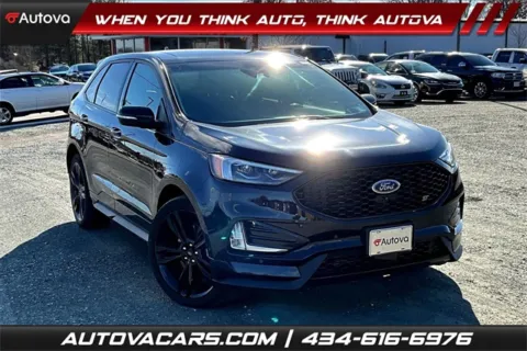 Black 2020 Ford Edge ST for sale in Madison Heights, VA
