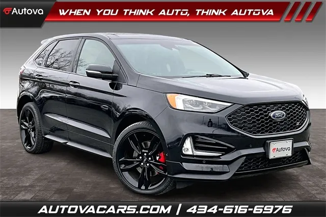 Black 2020 Ford Edge ST for sale in Madison Heights, VA