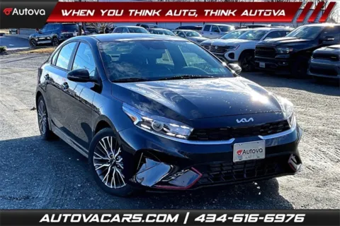 Black 2022 Kia Forte GT-Line for sale in Madison Heights, VA