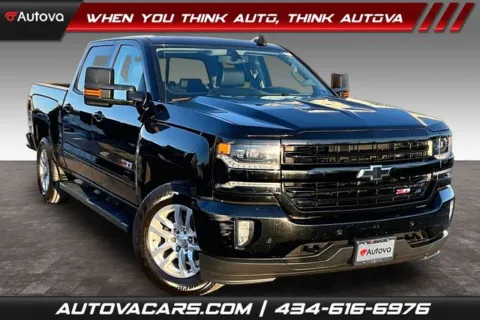 Black 2018 Chevrolet Silverado 1500 LTZ for sale in Madison Heights, VA