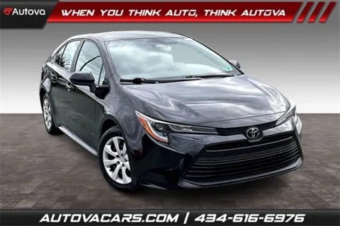 Black 2024 Toyota Corolla LE for sale in Madison Heights, VA