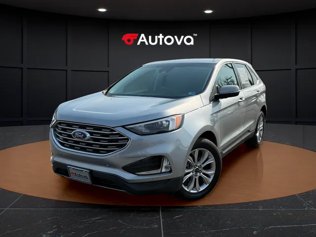 Silver 2024 Ford Edge Titanium for sale in Madison Heights, VA