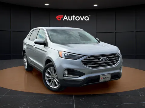 Silver 2024 Ford Edge Titanium for sale in Madison Heights, VA