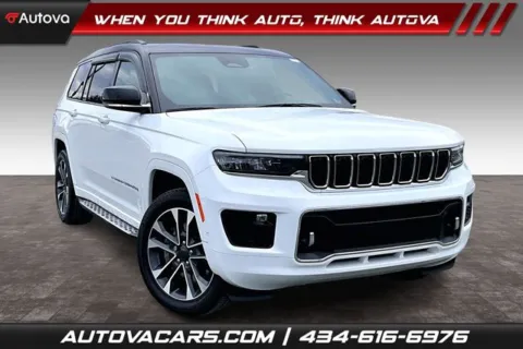 White 2024 Jeep Grand Cherokee L Overland for sale in Madison Heights, VA