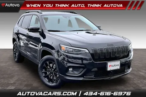 Black 2023 Jeep Cherokee Altitude for sale in Madison Heights, VA