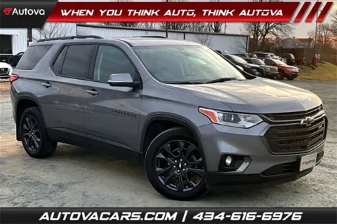 Gray 2021 Chevrolet Traverse RS for sale in Madison Heights, VA