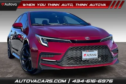 Red 2024 Toyota Corolla SE for sale in Madison Heights, VA