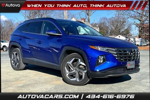 Blue 2022 Hyundai Tucson Limited for sale in Madison Heights, VA
