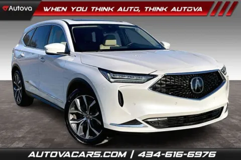 White 2023 Acura MDX Technology for sale in Madison Heights, VA