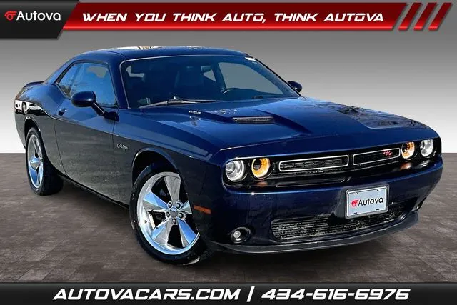 Blue 2015 Dodge Challenger R/T for sale in Madison Heights, VA