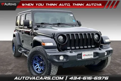 Black 2020 Jeep Wrangler Unlimited Sport S for sale in Madison Heights, VA