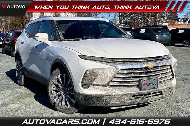 White 2023 Chevrolet Blazer Premier for sale in Madison Heights, VA
