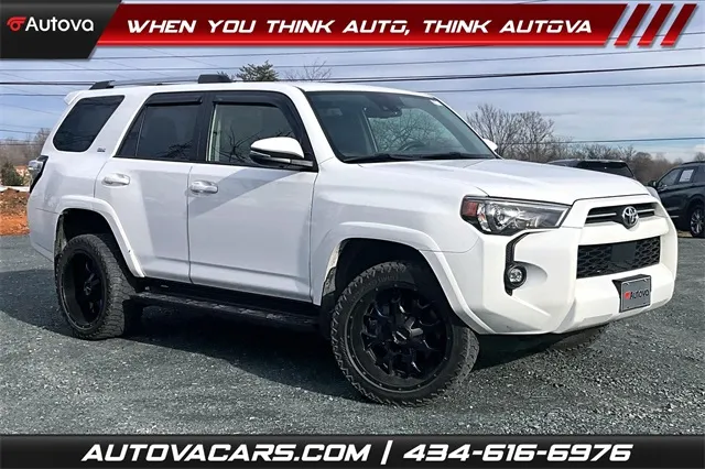 White 2021 Toyota 4Runner SR5 Premium for sale in Madison Heights, VA