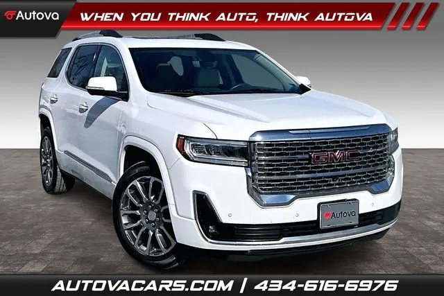 White 2023 GMC Acadia Denali for sale in Madison Heights, VA