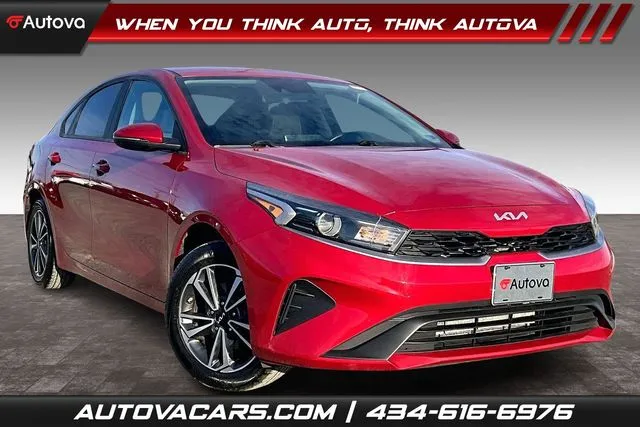 Red 2023 Kia Forte LXS for sale in Madison Heights, VA