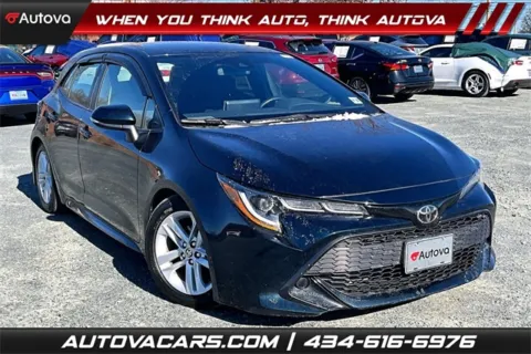 Green 2021 Toyota Corolla Hatchback SE for sale in Madison Heights, VA