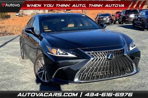 Black 2023 Lexus ES 350 for sale in Madison Heights, VA