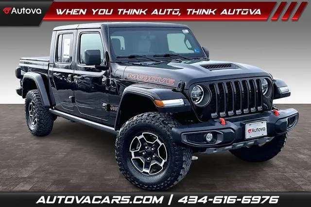 Black 2021 Jeep Gladiator Mojave for sale in Madison Heights, VA