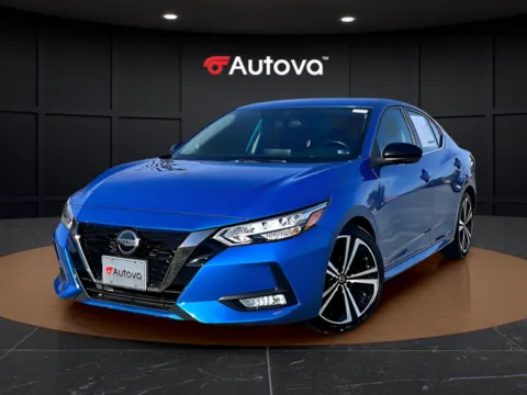 Blue 2021 Nissan Sentra SR for sale in Madison Heights, VA