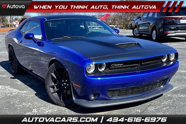 Blue 2021 Dodge Challenger R/T Scat Pack for sale in Madison Heights, VA